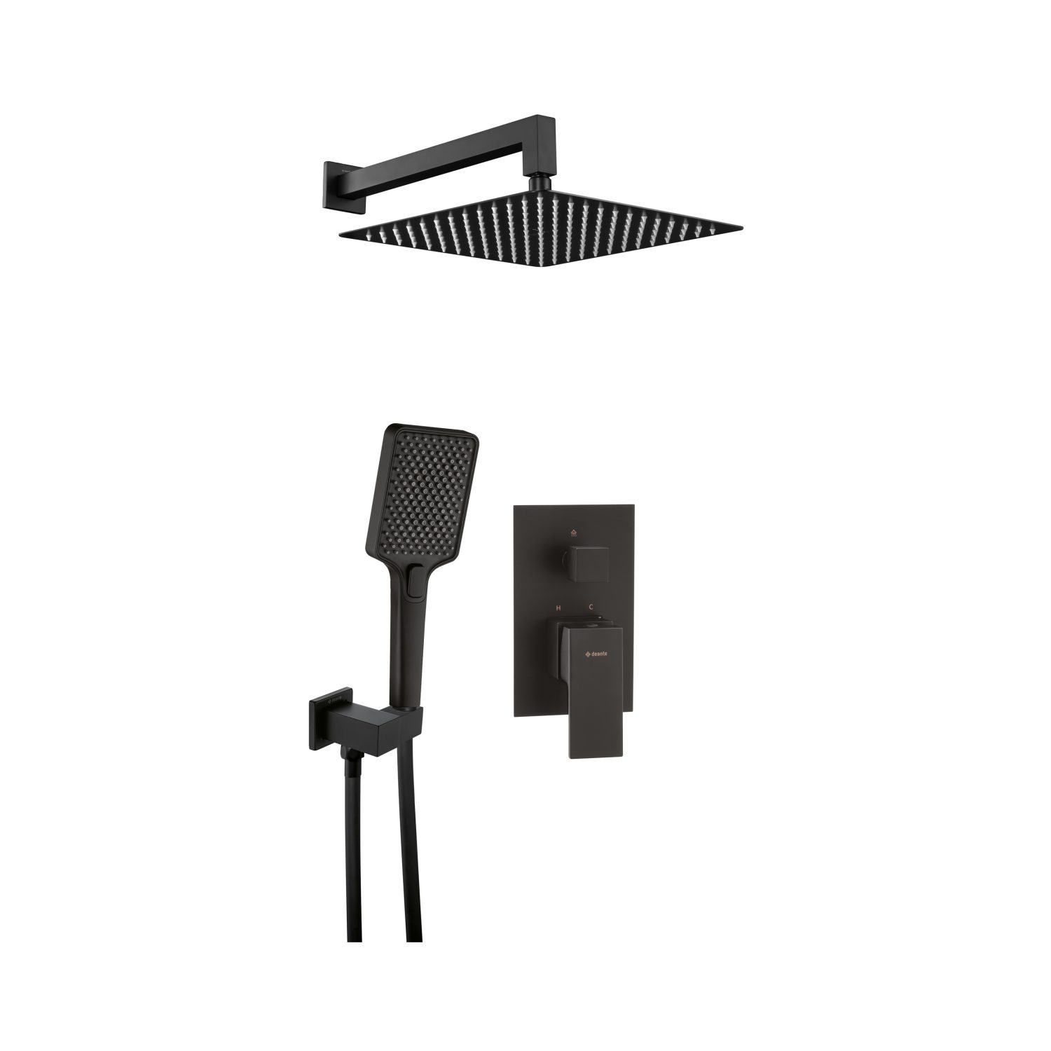 ANEMON NAC_N9MP Kit de douche encastré